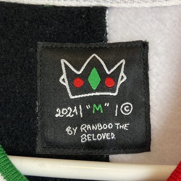 Ranboo The Beloved 2021 Block Color Varsity Jacket M Streetwear Preppy Academia - Picture 11 of 15